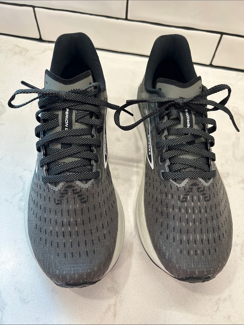 Brooks Hyperion GTS "Gunmetal Black" Women's Running Shoe Size: 9 - Picture 8 of 16